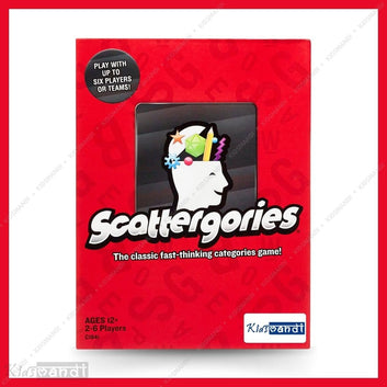 Kids Mandi Classic Scattergories Card Game – Engaging Family Board & Card Game for Kids and Adults | Brain-Boosting Fun