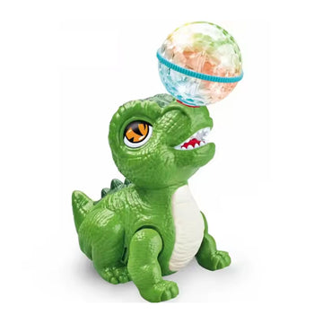 Kids Mandi Dinosaur Toy with Light & Sound Effects | Interactive Roaring Dinosaur Action Figure
