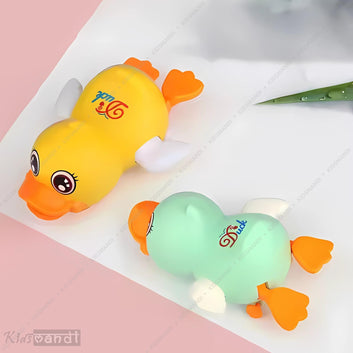 Kids Mandi Musical Swimming Duck Toy | Light-Up Baby Crawling Toy with Hand & Leg Movement | Early Learning Bath & Floor Toy for Babies 6+ Months
