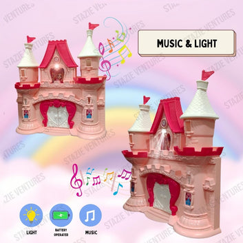 STAZIE|Barbie Princess Castle for Kids Indoor/Outdoor Playhouse for Boys & Girls