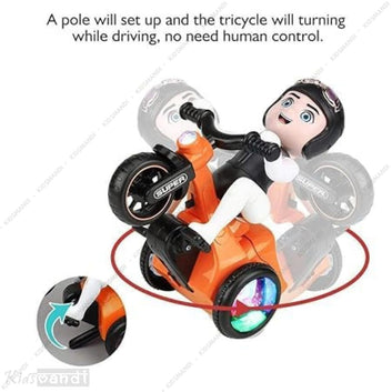 Kids Mandi® Electric Toy Bike for Kids | Battery Powered Motorcycle with Lights & Sound | Ride-On Fun Toy