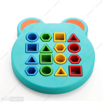 Kids Mandi® Matching Educational Game | Shape & Color Recognition Learning Toy | Cognitive Skill Development