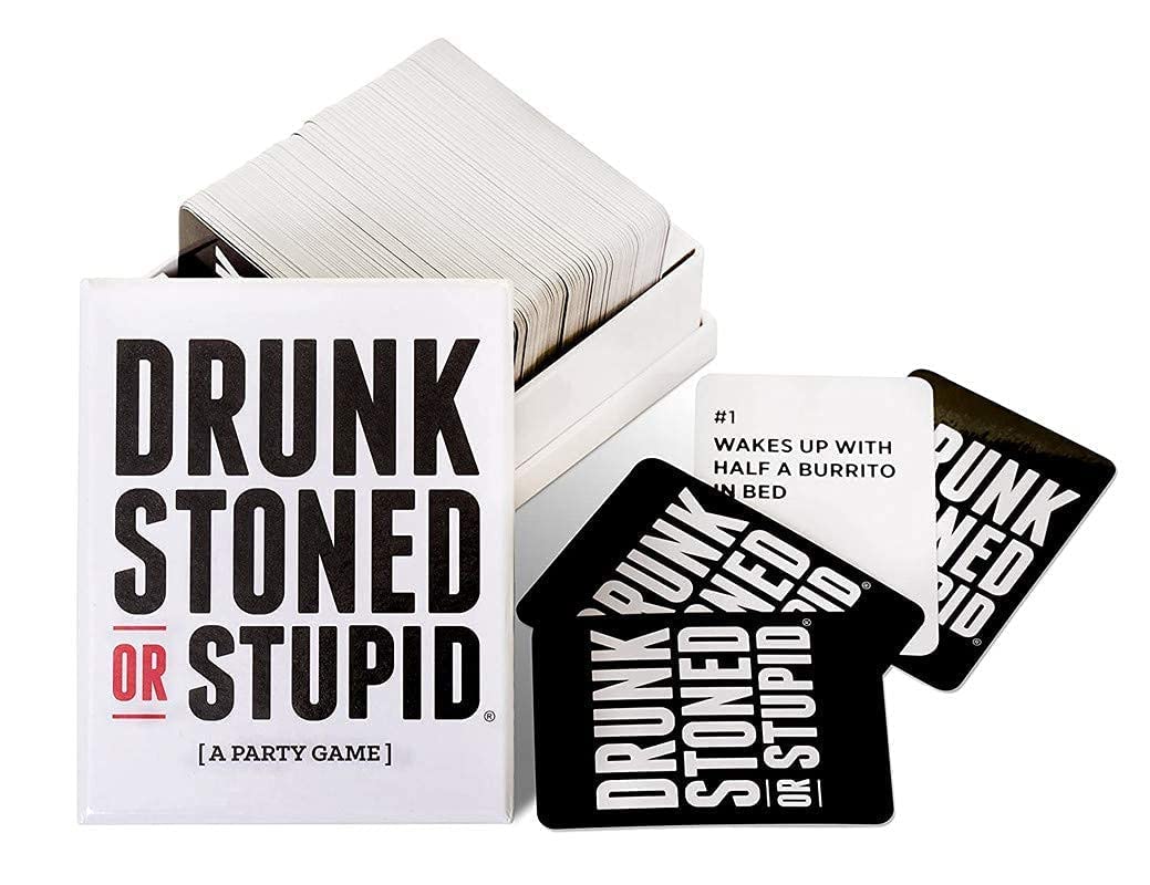KIDS MANDI Drunk Stoned or Stupid party cards game.