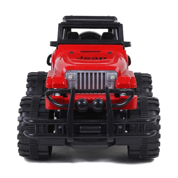 Kids Mandi® Remote Control Racer TruckToy | High-Speed 4-Wheel Drive Off-Road RC Car with LED Lights | Rechargeable Battery, Shock Absorber & Strong Build | Adventure Toy for Kids Boys & Girls