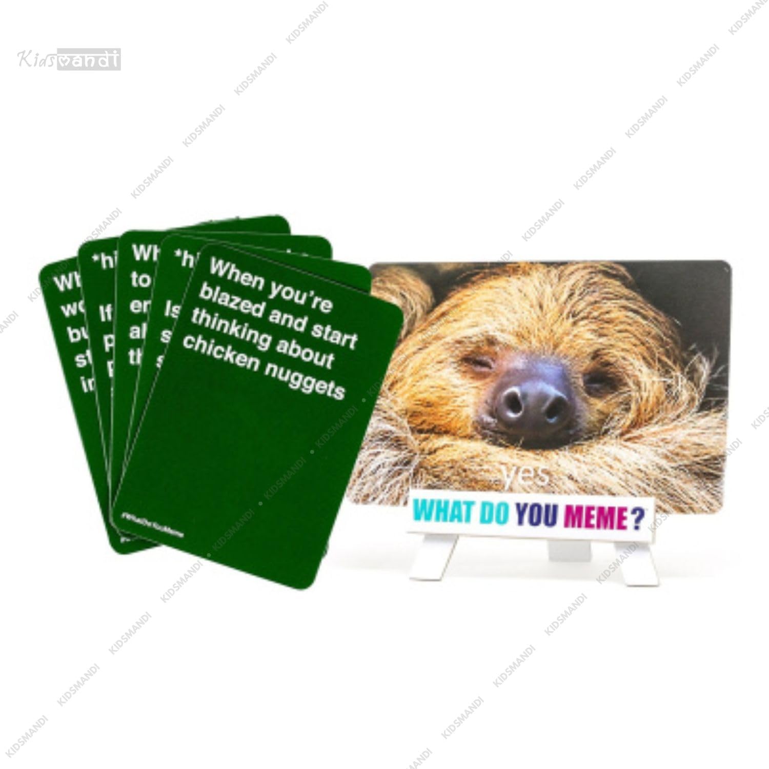 Kids Mandi What Do You Meme Party Game - Fun and interactive!