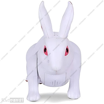 Kids Mandi® Walking Jumping Rabbit Toy - Interactive Bunny, Battery Operated Animal Toy, for Toddlers, Kids, and Babies, Fun Playtime Companion