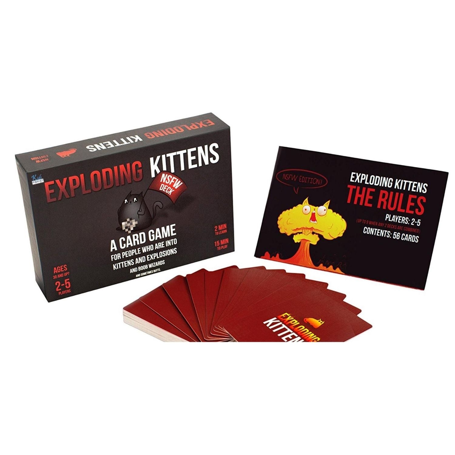 KIDS MANDI - Exploding Kittens card game for children.