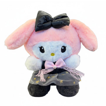Kids Mandi® Kawai Melody Bow Frock Kitty - Pink, 17x8x22 CM, Cute Dress for Girls, Adorable Kitty Design, Perfect for Parties, Comfortable Fit, Trendy Fashion
