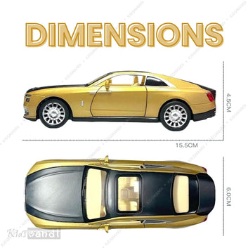 Kids Mandi® Die-Cast Toy Car with Opening Doors | Luxury Vehicle Model for Kids | Durable Metal Construction | Collectible Car & Fun Playtime Toy for Boys & Girls