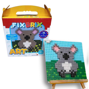 Stazie|Fun Factory Fix Brix Art | 700-Piece Creative Learning Blocks Set for Kids | Building Fun