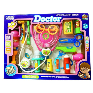 Kids Mandi® Doctor Playset for Kids | Foldable Suitcase Medical Kit | Pretend Doctor Role Play Toy | Educational & Safe Play Gift for Boys & Girls