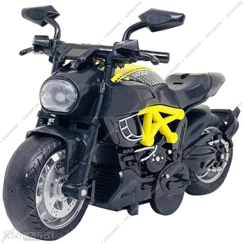 Kids Mandi® Die-Cast Motorbike Toy - Realistic Simulation, Durable Metal, Perfect for Boys & Girls, Great Gift for Kids, Fun Playtime, Collectible Vehicle