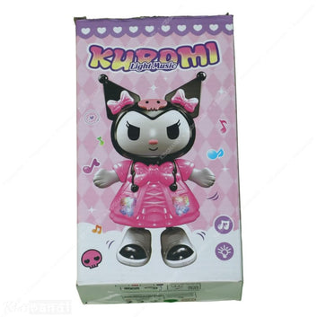 Kids Mandi Dancing Kuromi Doll with LED Lights and Music | Automatic Movement