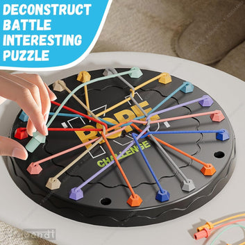 Kids Mandi Rope Twister Puzzle Toy | Fun Untangling Game for Toddlers | Develops Fine Motor Skills & Cognitive Learning | Interactive Educational Gift