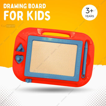 Kids Mandi Magic Slate for Kids Pen Doodle pad | Erasable Drawing Writing Learning Graffiti Board | Magnetic Painting Sketch pad for Children - Color May Vary (Small)