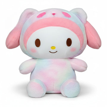 Kids Mandi® Kawai My Melody Kuromi Teddy - Pink Plush Toy, 40x15x45 CM, Cute Stuffed Animal, Adorable Gift, Soft Cuddly Doll, Perfect for Kids and Collectors
