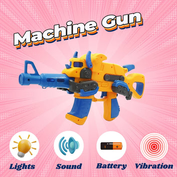 Kids Mandi Battery Operated Gun Toy with Light & Sound | Ages 6+ Years