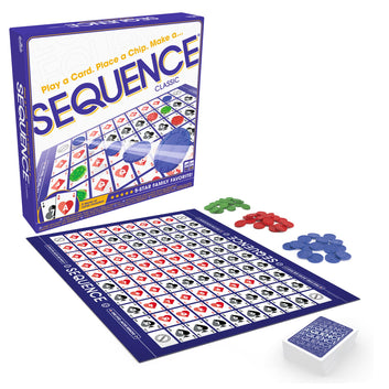 Jax Sequence Game (White),for-All Ages, Kid, 8.08 X 2.18 X 10.38 inches