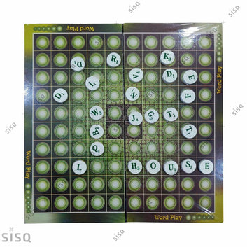 Sisq Wordplay Creative Word Making Educational Board Game, for 8 Years and Above - Multicolor