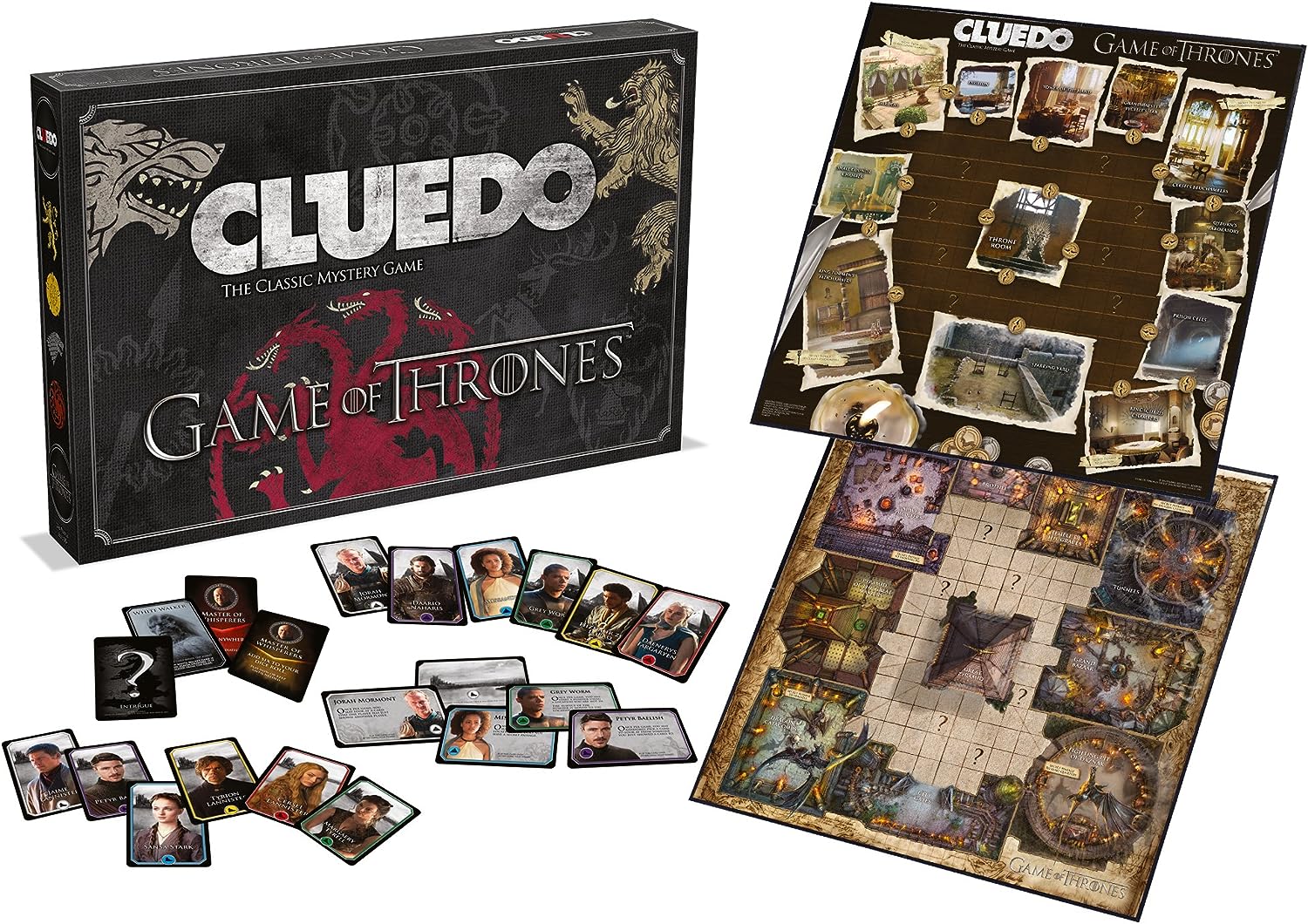 KIDS MANDI Game of Thrones Cluedo Mystery Board Game