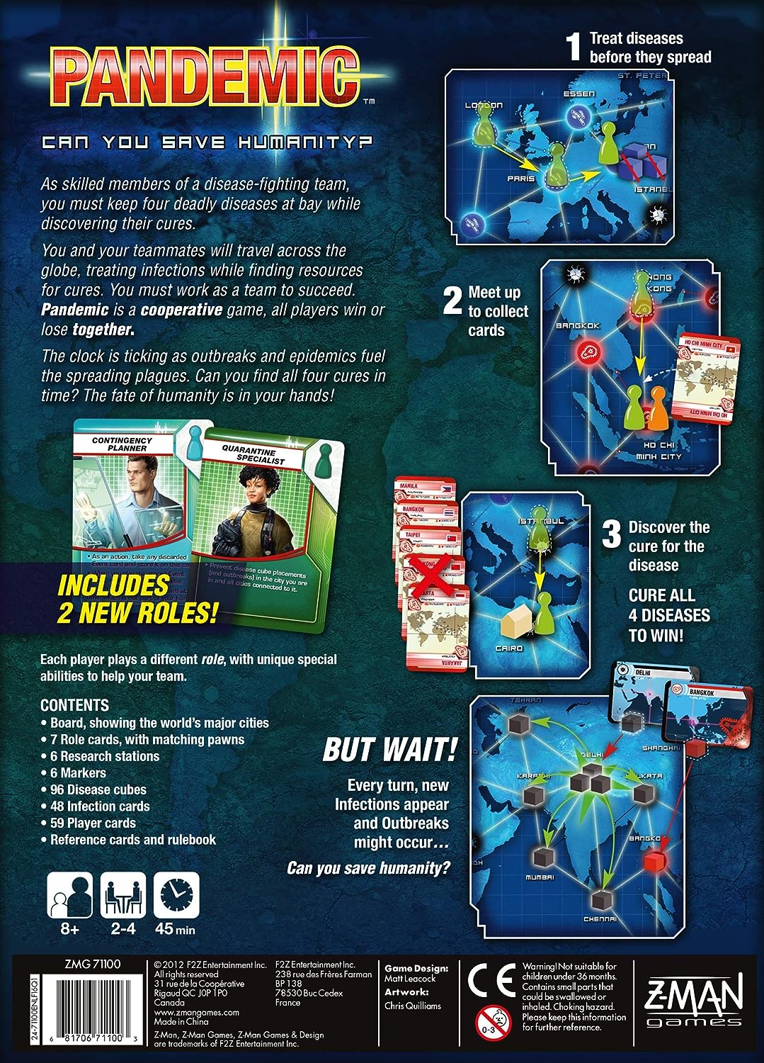 KIDS MANDI Pandemic Board Game for Family Entertainment.
