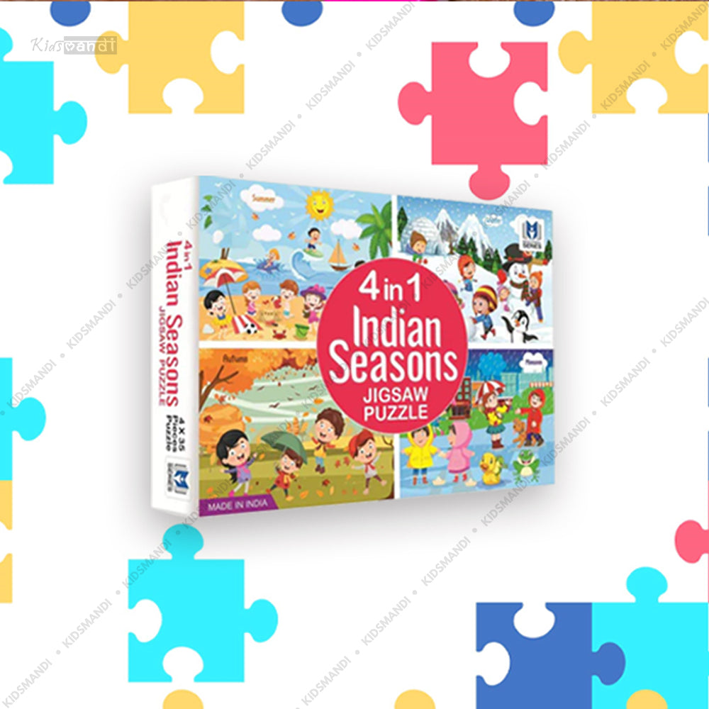 Jigsaw Puzzle Game Different Sets of 4 in 1