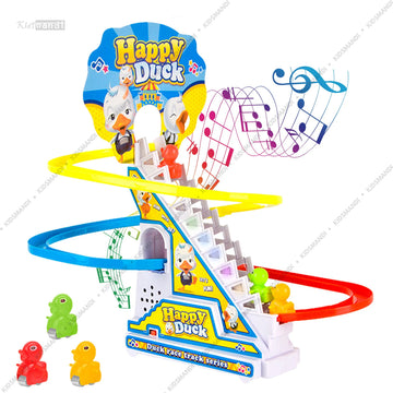 Duck Roller-coaster Slide Toy Set