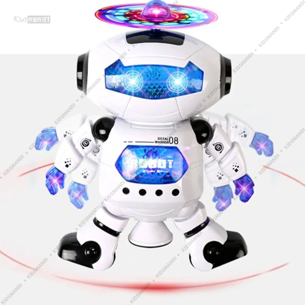 Dancing Robot with Music & Flashing Lights