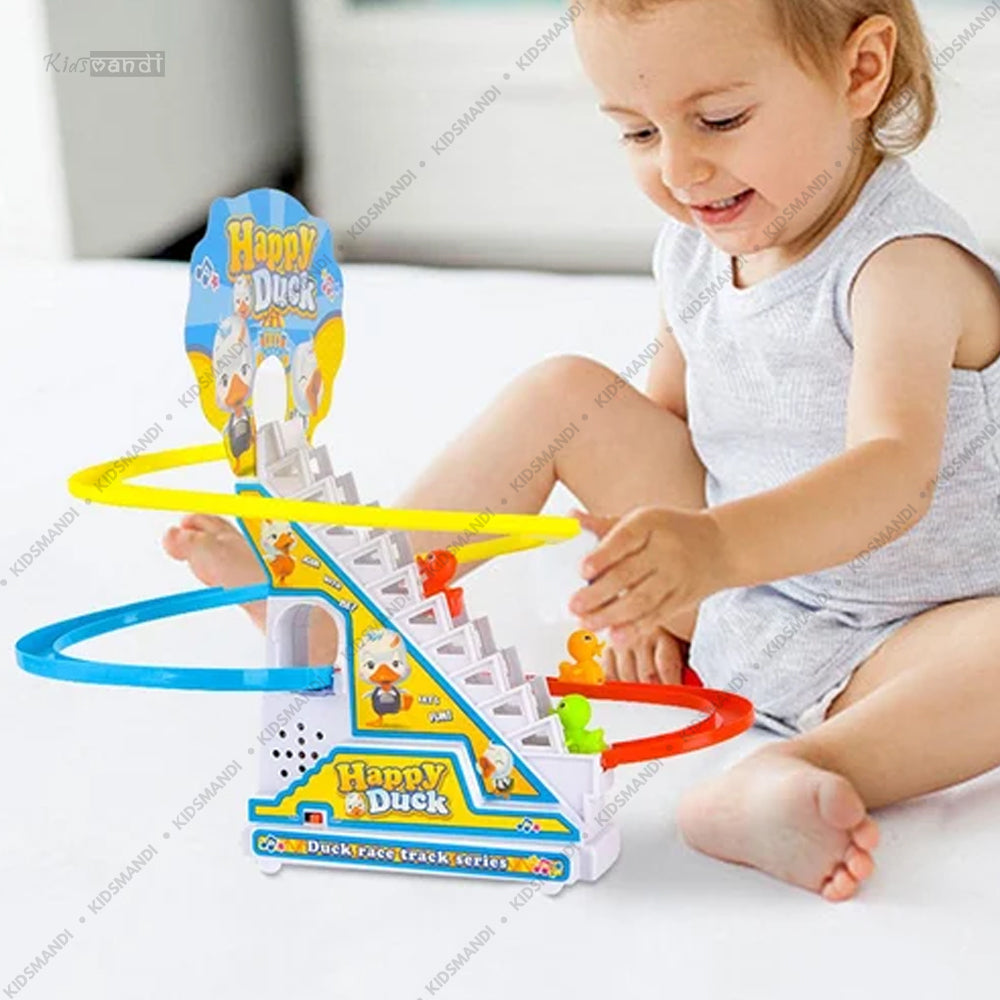 Duck Roller-coaster Slide Toy Set