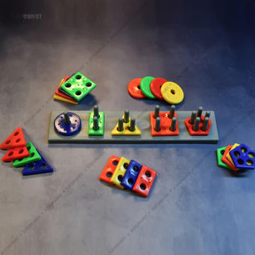 Geometrix Board Sorting & Stacking Toy