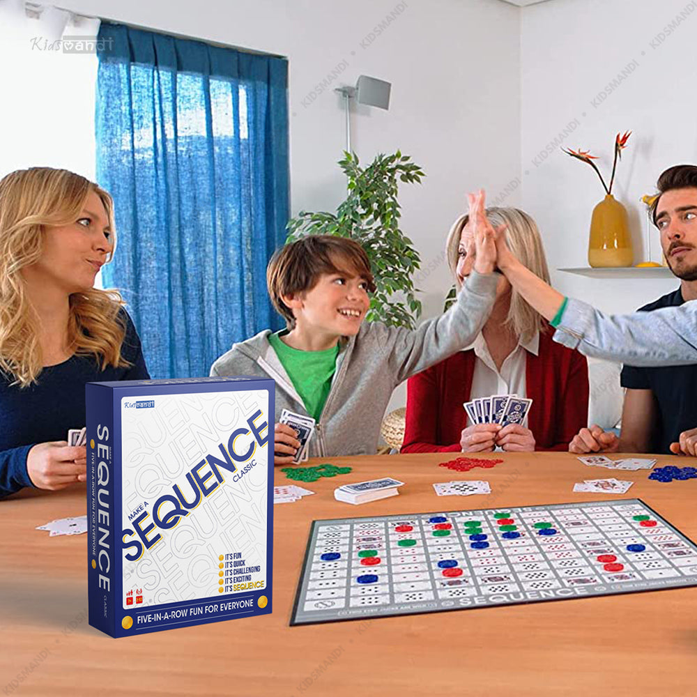 Sequence Board Game: Fun & Educational Game - Kids Mandi