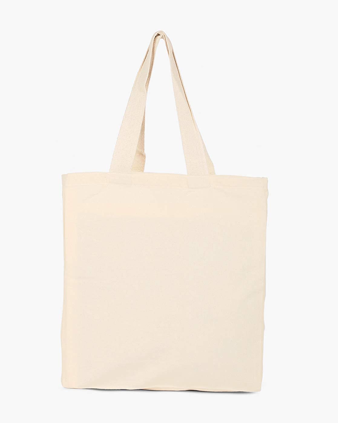 Kids Mandi off-white canvas travel bag with 15 liter capacity.