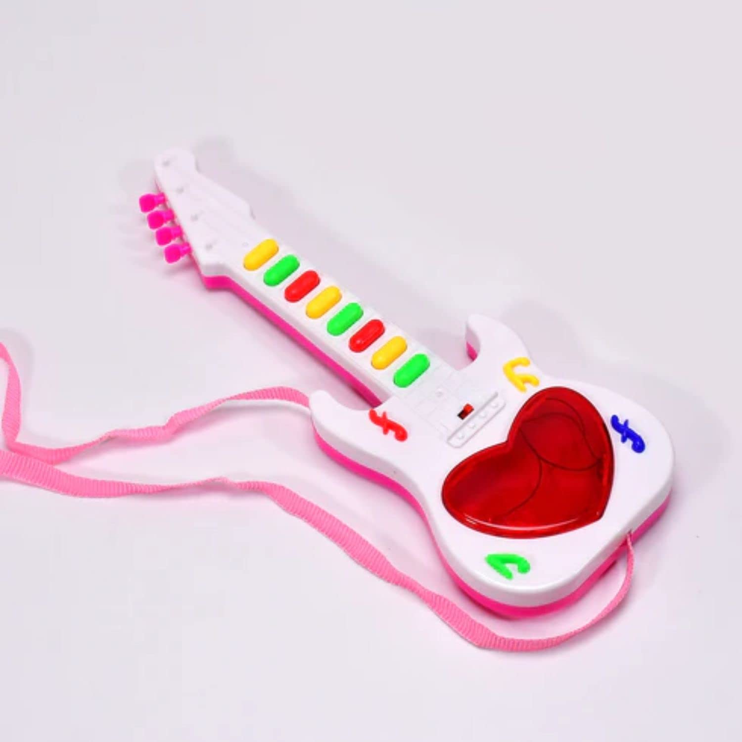 Musical Mini Guitar Toy with 3D Light