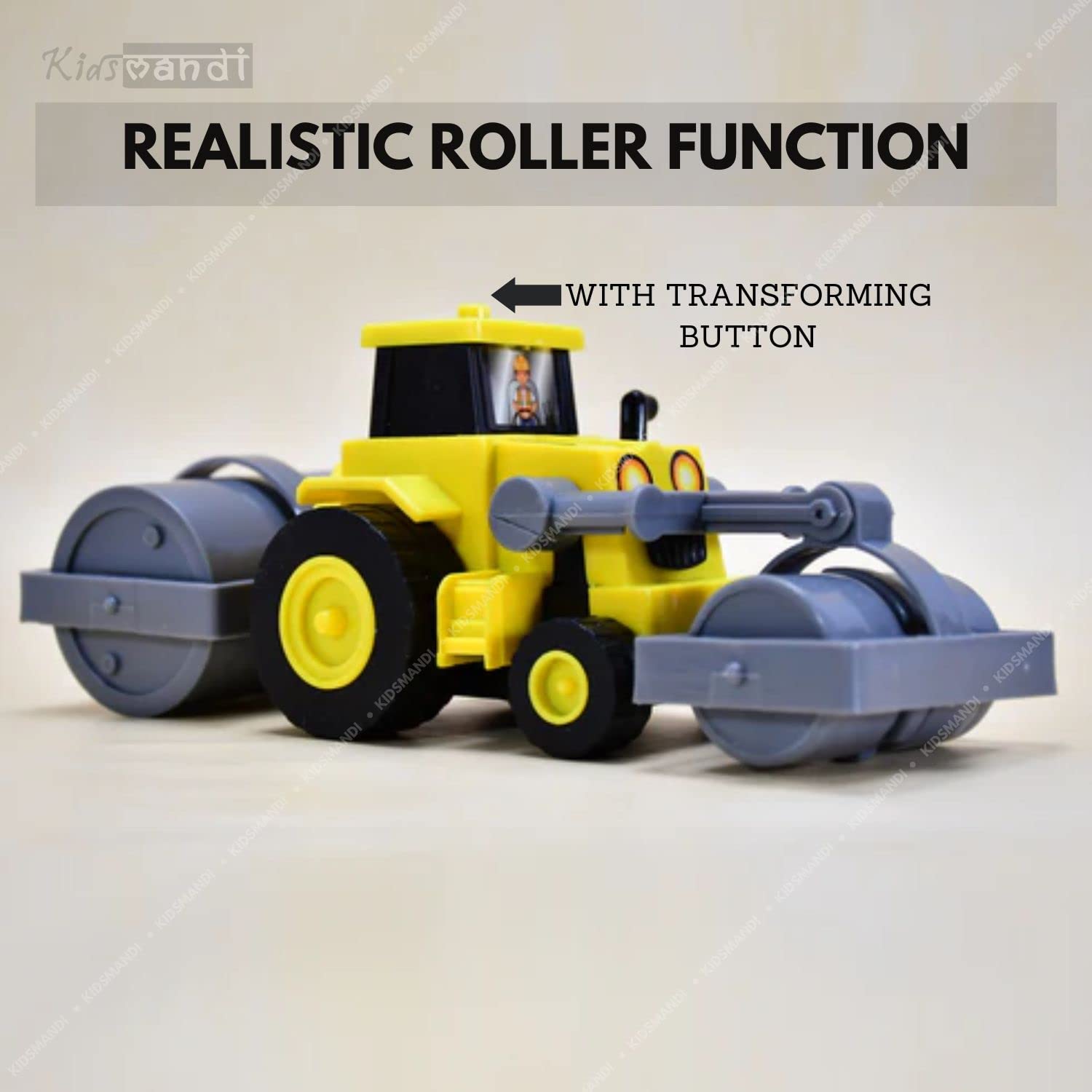 Kids Mandi Mini Friction Excavator Construction Torry Toy Roller Vehicle