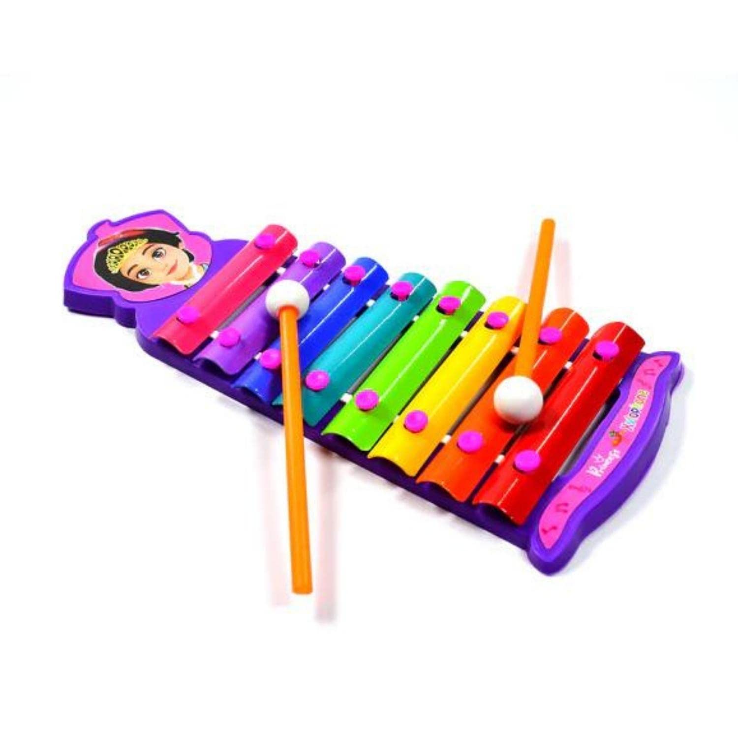 KIDS MANDI Wooden Xylophone Glockenspiel Musical Toy for Toddlers