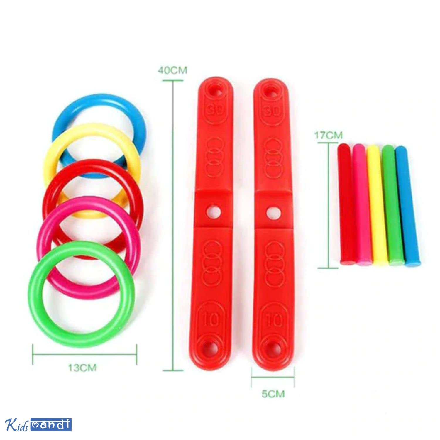 Kids Mandi 13 PC Ring Toss Game