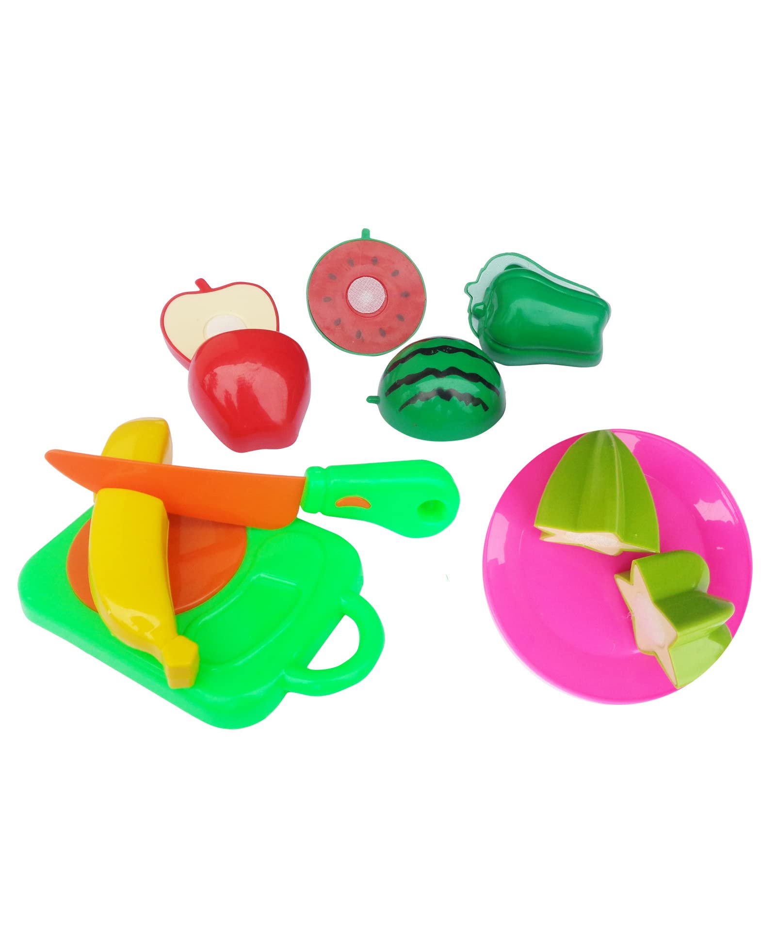 Sliceable Fruits and Vegetable Cutting Toys