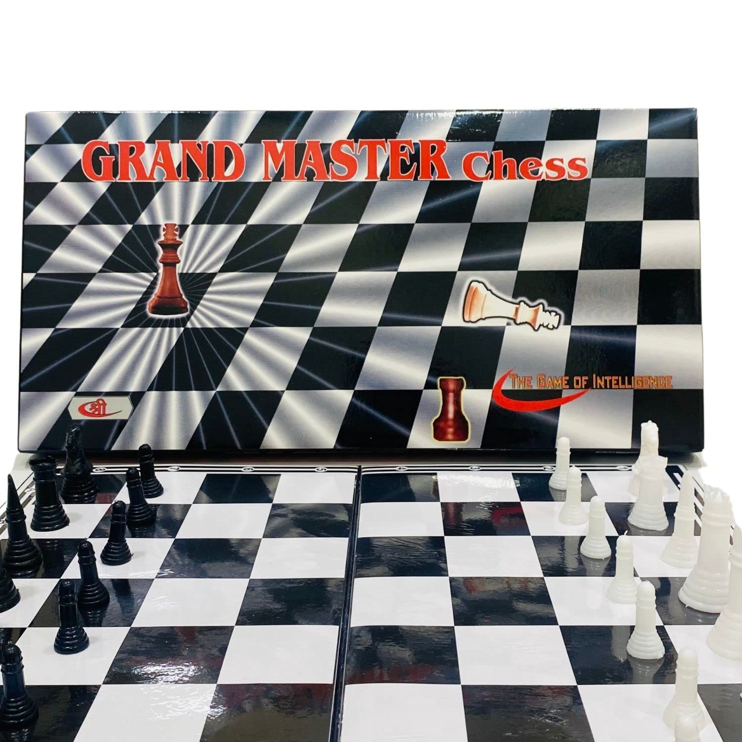 Kids Mandi premium foldable chess board game set for home.