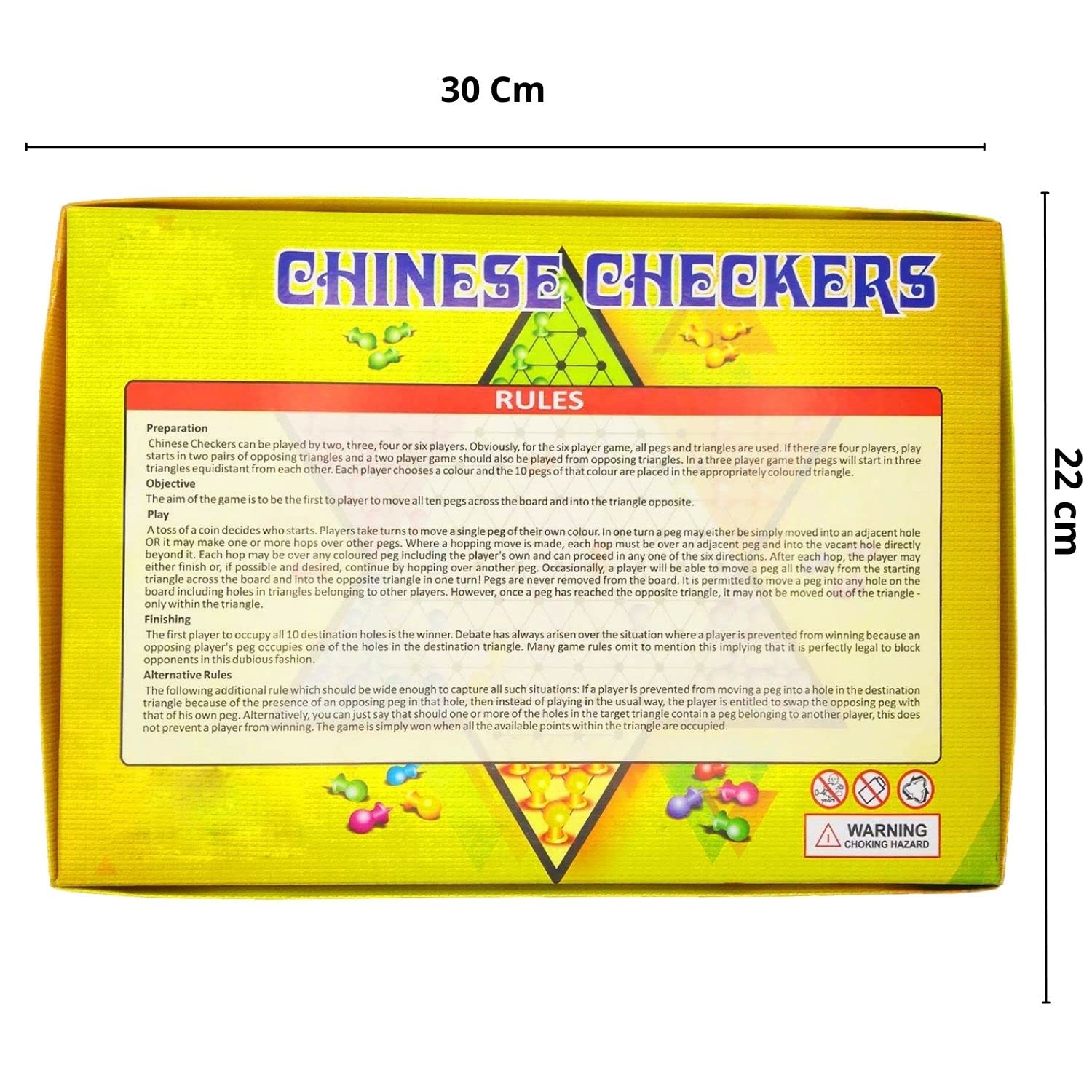 Kids Mandi Chinese Checkers Board Game for strategic brain games