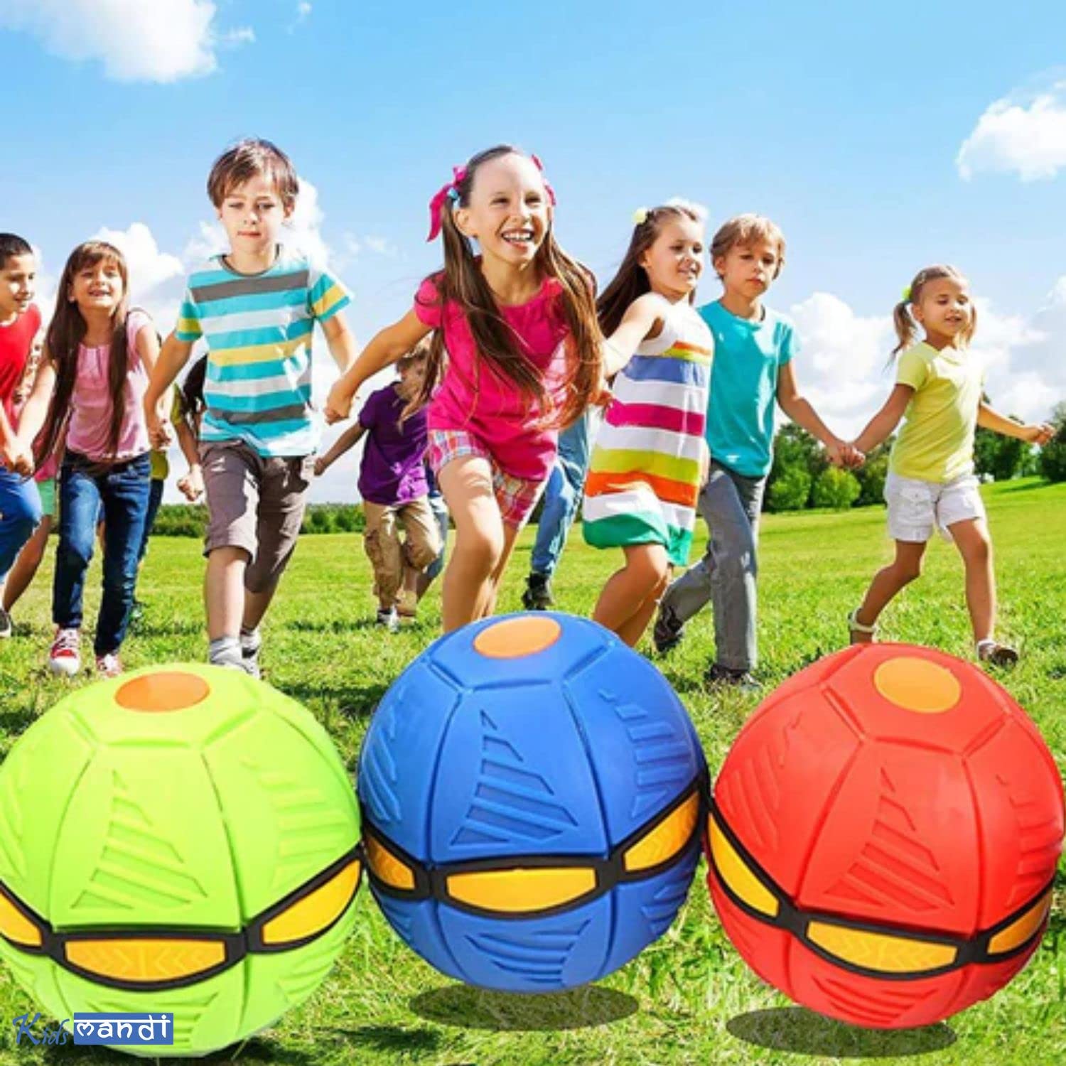 Kids Mandi UFO Magic Ball - Portable Flying Saucer Toy