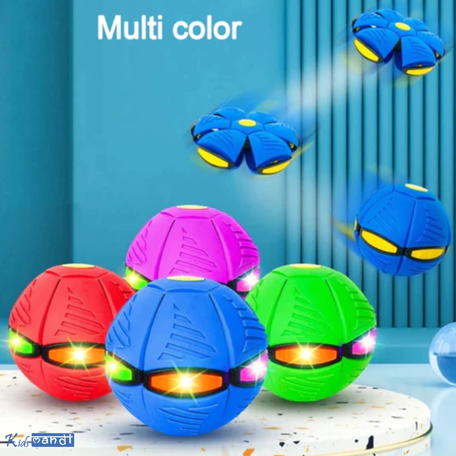Kids Mandi UFO Magic Ball - Portable Flying Saucer Toy