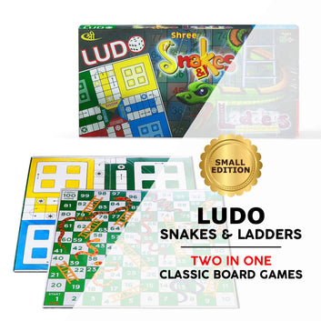 Ludo Snake and Ladder Board Game 13 Inch